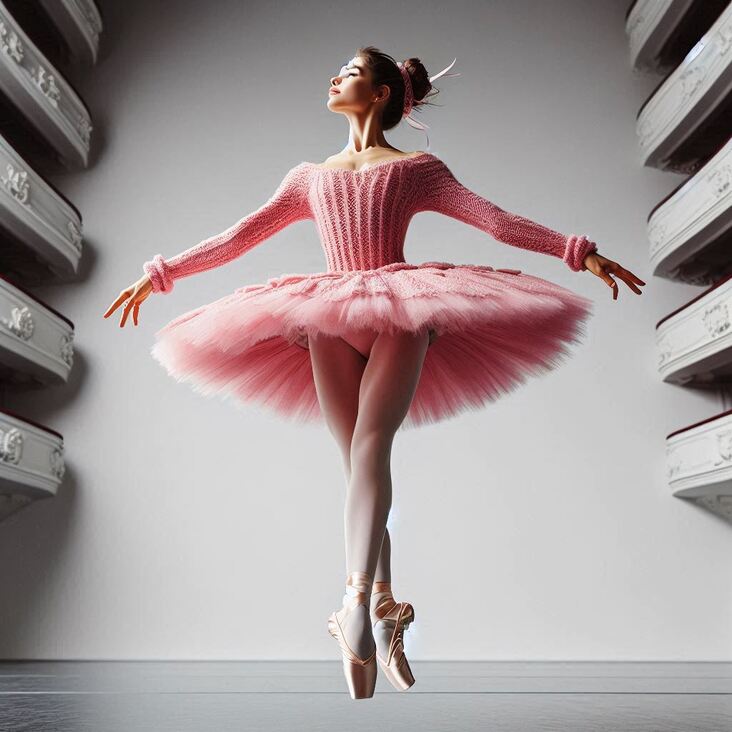 #TutuBlog 2017-12-19 in Boston with a modern tutu.