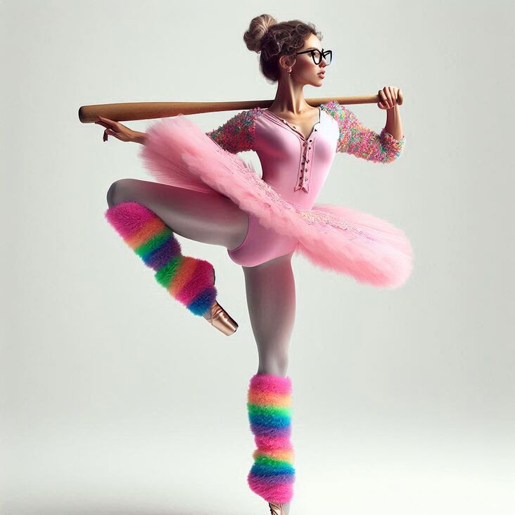 #TutuBlog 2012-03-29 in Saint Albans with a european style tutu.