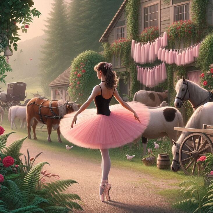 #TutuBlog 2012-07-10 in Pinner with a narrow tutu.