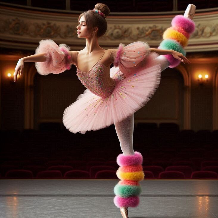 #TutuBlog 2013-02-28 in Greenford with a pancake tutu.