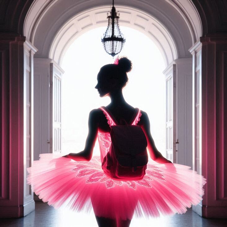 #TutuBlog 2019-05-18 in Kensington with a classic tutu.