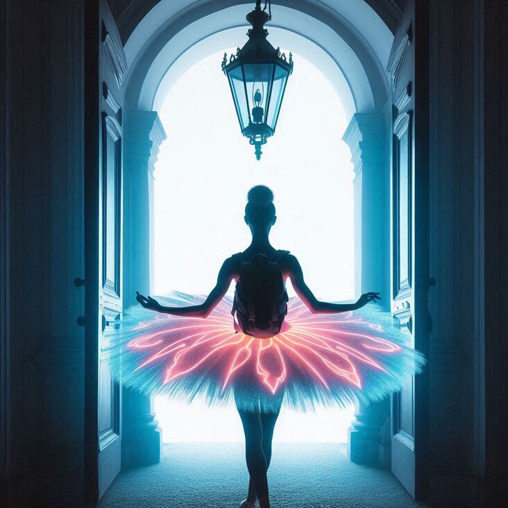 #TutuBlog 2019-08-19 in Whitley Bay with a yellow tutu.