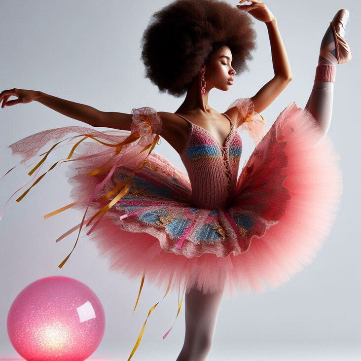 #TutuBlog 2021-02-15 in Deal with a pink tutu.