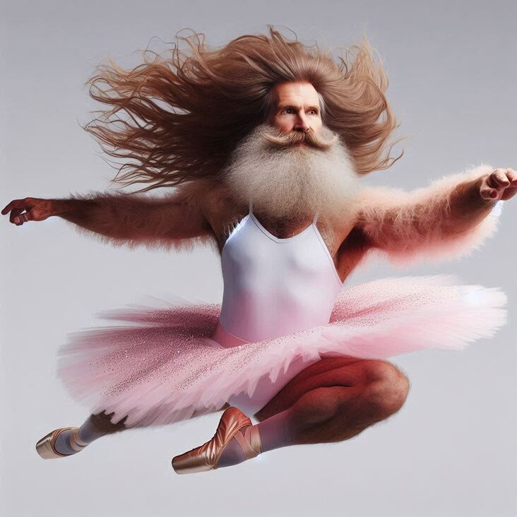 #TutuBlog 2015-02-22 in Paignton with a gymnastic tutu.