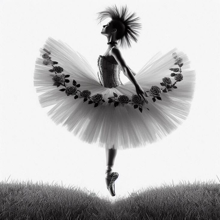 #TutuBlog 2015-03-25 in Lancaster with a stiff tutu.