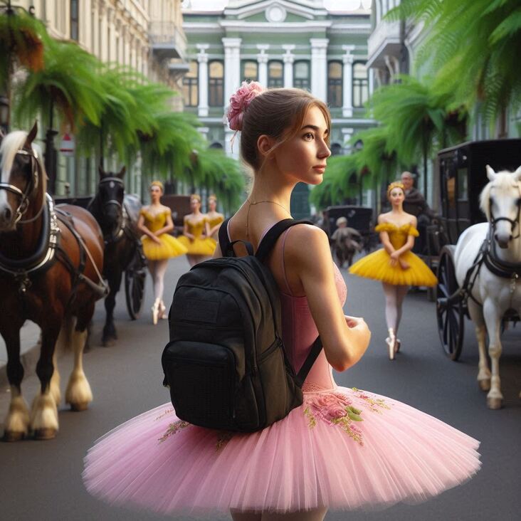 #TutuBlog 2015-07-13 in Highbury with a italian tutu.