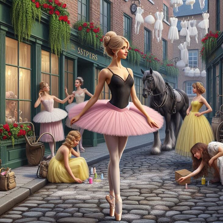 #TutuBlog 2015-08-03 in Southampton with a black tutu.