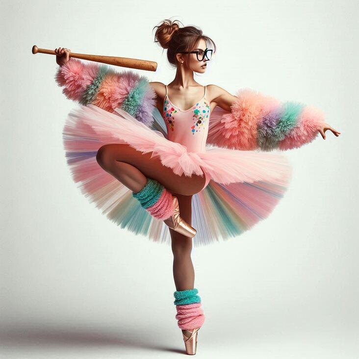 #TutuBlog 2015-09-07 in Cambridge with a pink tutu.