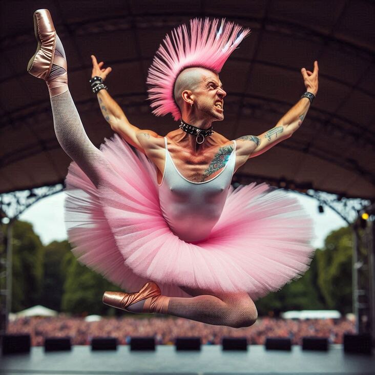 #TutuBlog 2023-05-12 in Nottingham with a random tutu.