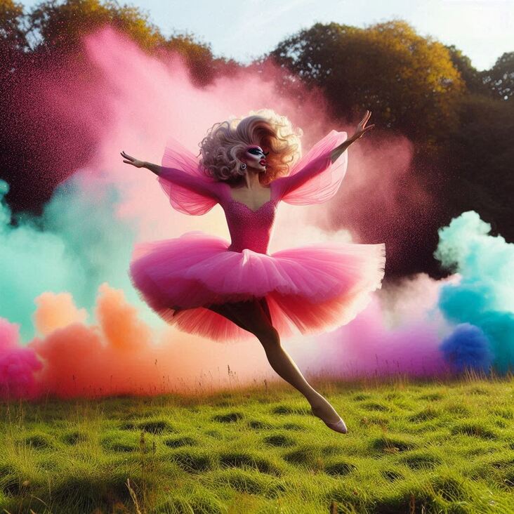 #TutuQueen on 2025-06-21 stars in Westminster