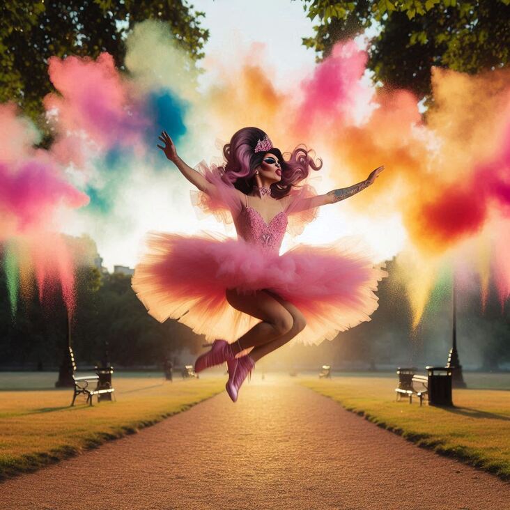 #TutuQueen on 2025-07-07 stars in Berlin