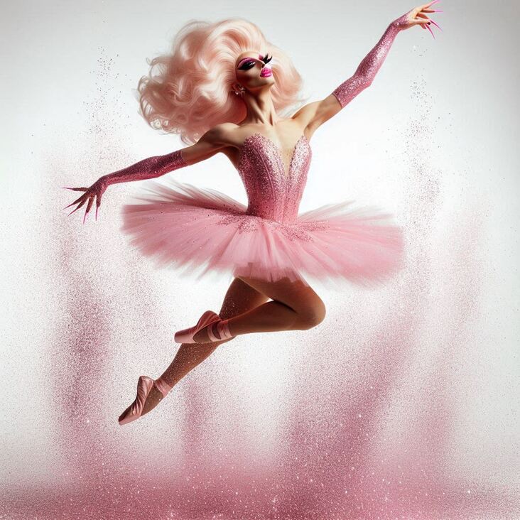 #TutuQueen on 2025-08-26 stars in Weston-super-Mare
