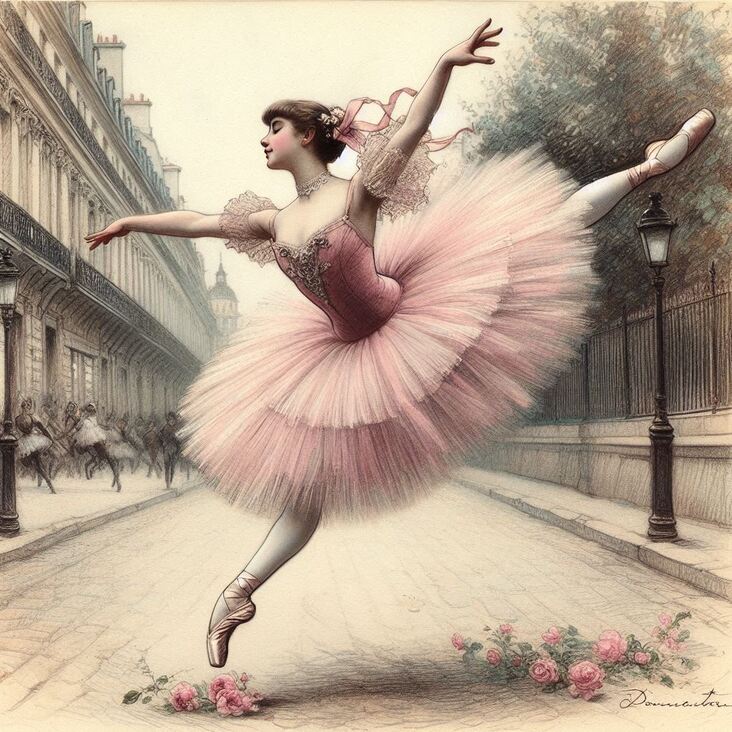 History of Ballet in 	1725