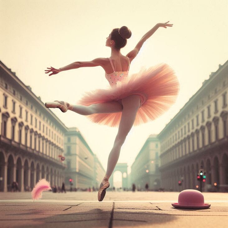 #PinkTutuMilan Wednesday 2014-04-09 ballet blog from Milano Italia