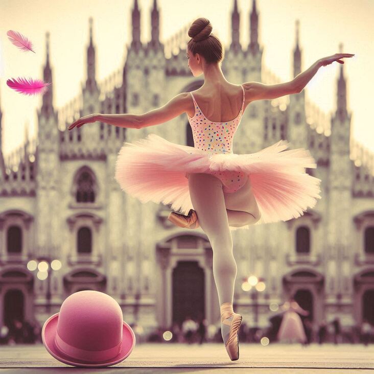 #PinkTutuMilan Wednesday 2014-07-16 ballet blog from Milano Italia