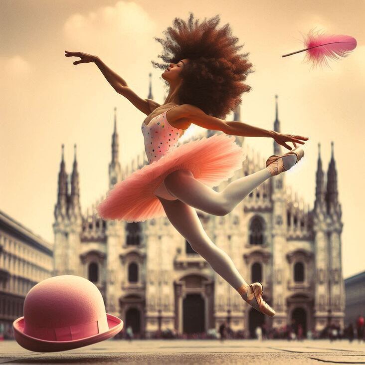 #PinkTutuMilan Wednesday 2014-08-20 ballet blog from Milano Italia