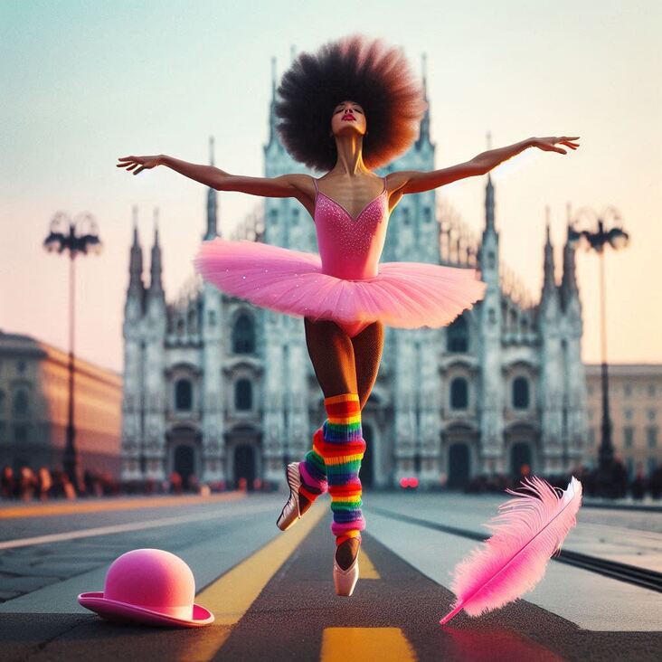 #PinkTutuMilan Wednesday 1995-08-23 ballet blog from Milano Italia