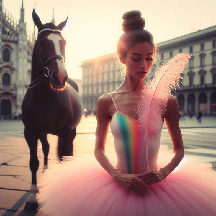 #PinkTutuMilan Wednesday 2022-01-05 ballet blog from Milano Italia