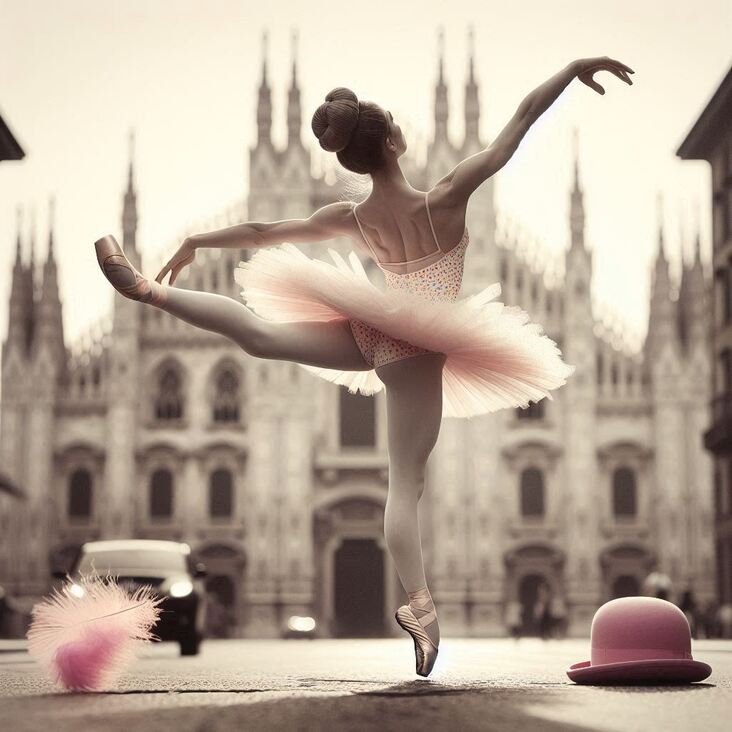 #PinkTutuMilan Wednesday 2028-03-08 ballet blog from Milano Italia