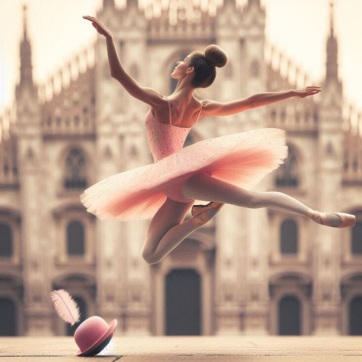 #PinkTutuMilan Wednesday 2028-04-26 ballet blog from Milano Italia