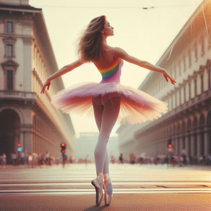 #PinkTutuMilan Wednesday 2000-08-30 ballet blog from Milano Italia