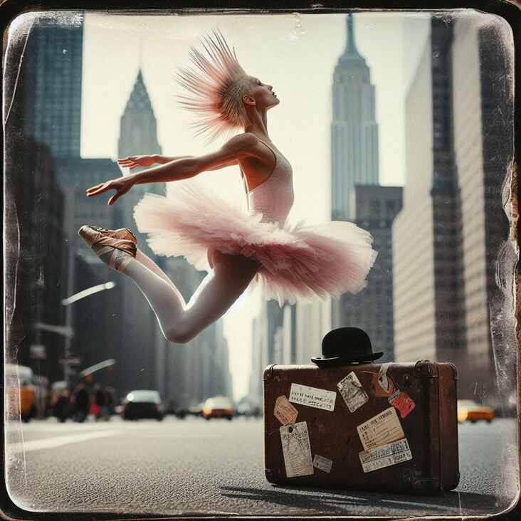 #PinkTutuBlogNYC Monday 2015-02-02 she danced in New York City