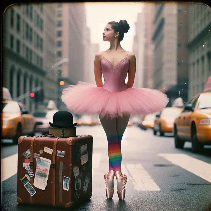 #PinkTutuBlogNYC Monday 2020-11-02 she danced in New York City