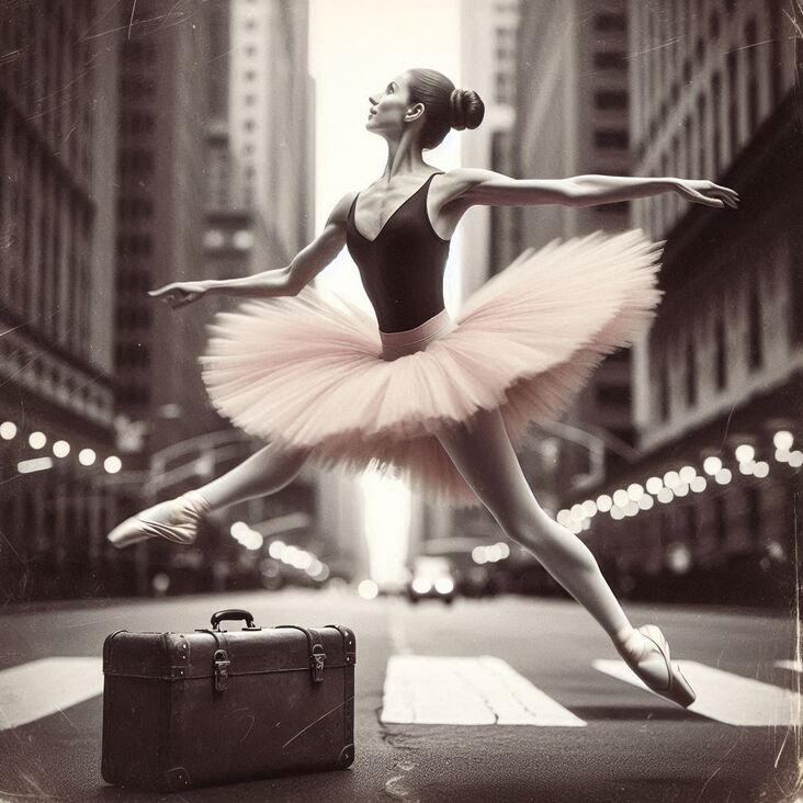 #PinkTutuBlogNYC Monday 2021-11-15 she danced in New York City