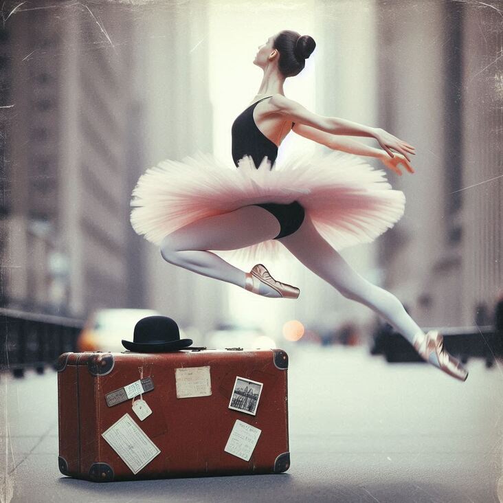 #PinkTutuBlogNYC Monday 2025-05-19 she danced in New York City
