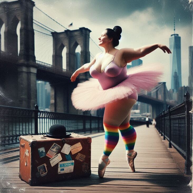 #PinkTutuBlogNYC Monday 2025-09-08 she danced in New York City