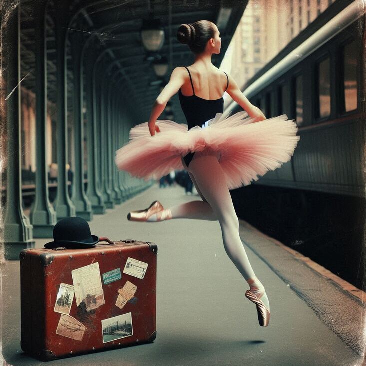 #PinkTutuBlogNYC Monday 2025-09-29 she danced in New York City