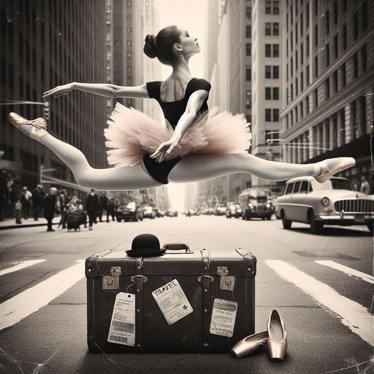 #PinkTutuBlogNYC Monday 2025-11-10 she danced in New York City