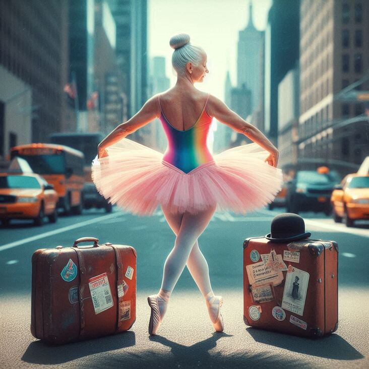 #PinkTutuBlogNYC Monday 2025-11-17 she danced in New York City