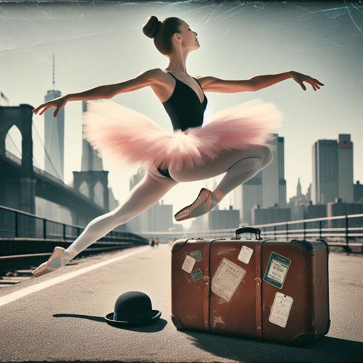 #PinkTutuBlogNYC Monday 2026-01-12 she danced in New York City