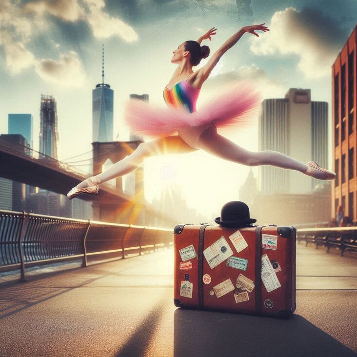 #PinkTutuBlogNYC Monday 2026-02-02 she danced in New York City