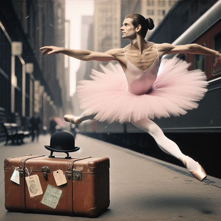 #PinkTutuBlogNYC Monday 2026-02-09 she danced in New York City