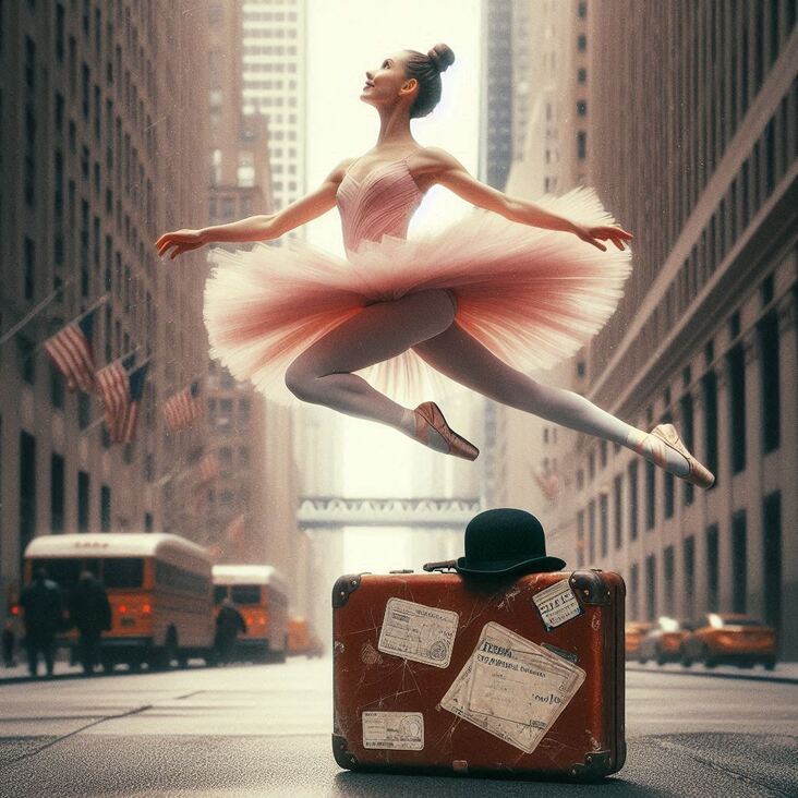 #PinkTutuBlogNYC Monday 2026-08-10 she danced in New York City