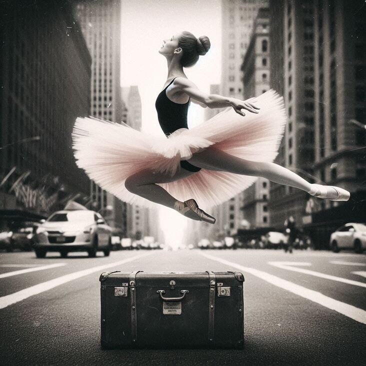 #PinkTutuBlogNYC Monday 2026-08-24 she danced in New York City