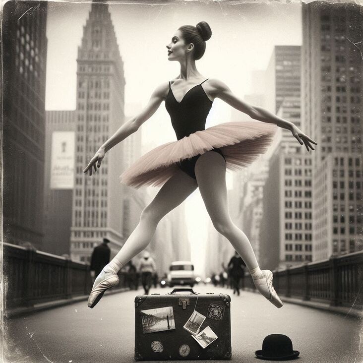 #PinkTutuBlogNYC Monday 2026-10-19 she danced in New York City