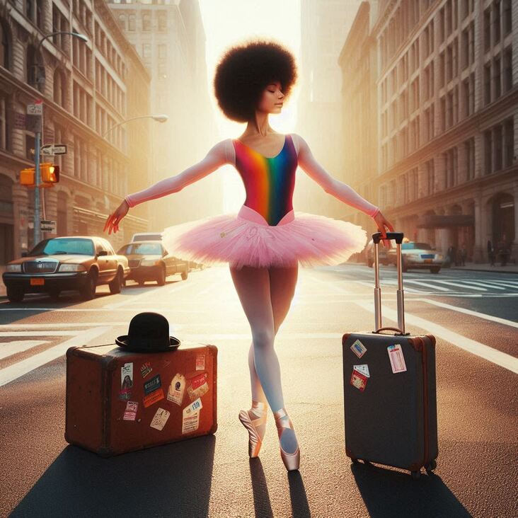 #PinkTutuBlogNYC Monday 2026-12-21 she danced in New York City