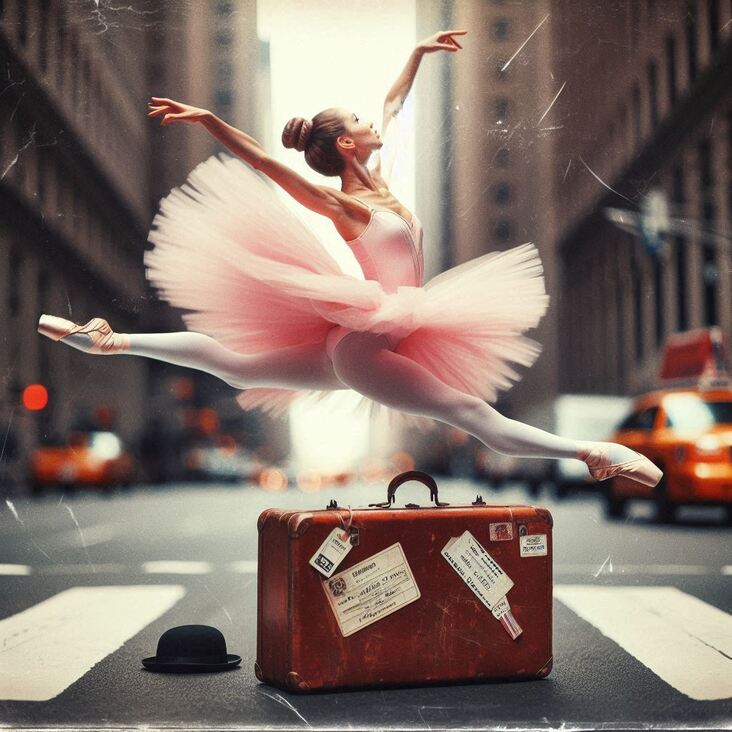 #PinkTutuBlogNYC Monday 2027-02-08 she danced in New York City