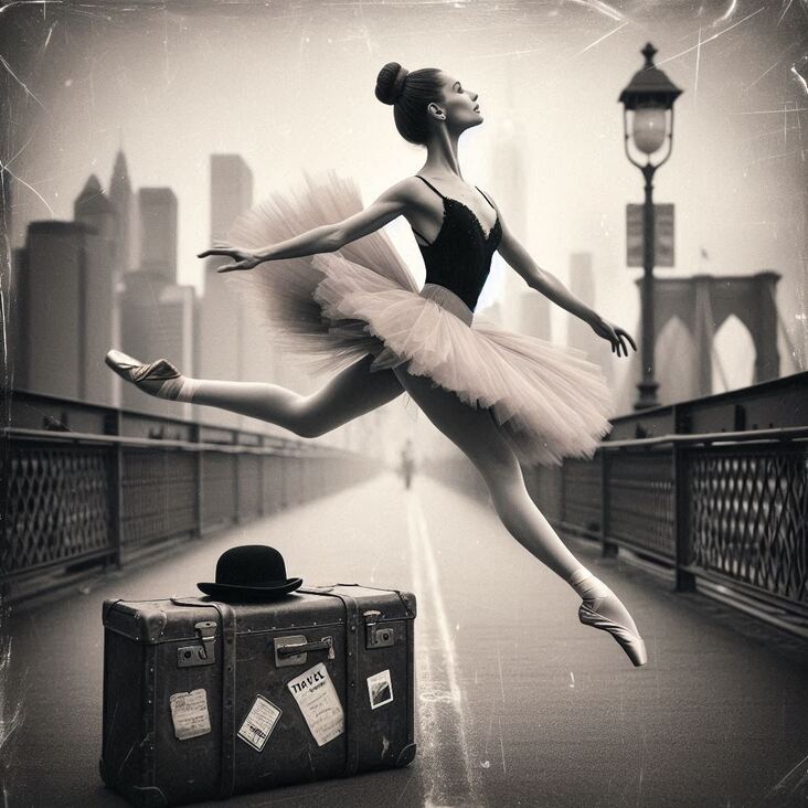 #PinkTutuBlogNYC Monday 2027-03-01 she danced in New York City