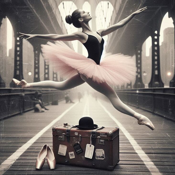 #PinkTutuBlogNYC Monday 2027-04-26 she danced in New York City