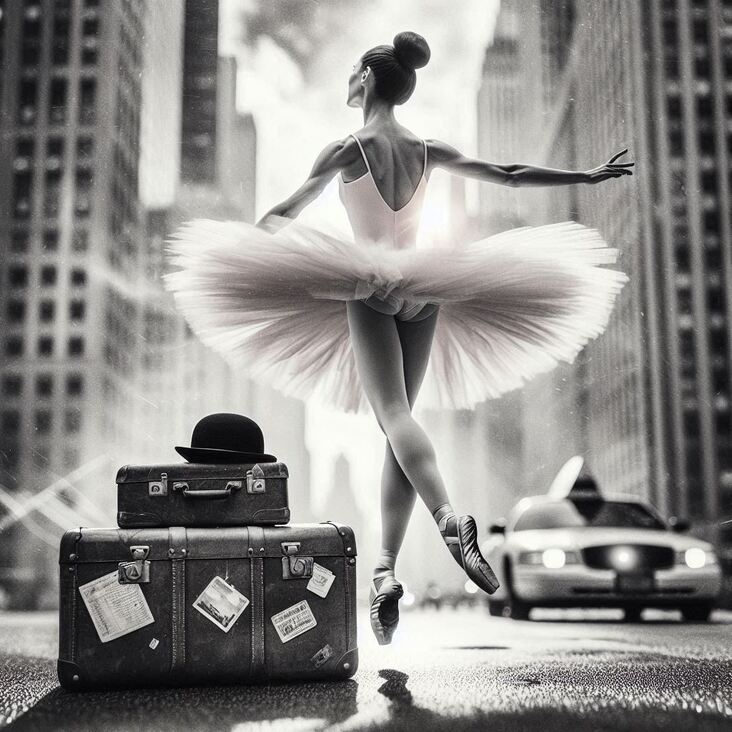 #PinkTutuBlogNYC Monday 2027-05-10 she danced in New York City