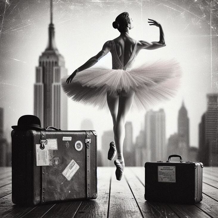 #PinkTutuBlogNYC Monday 2027-05-17 she danced in New York City