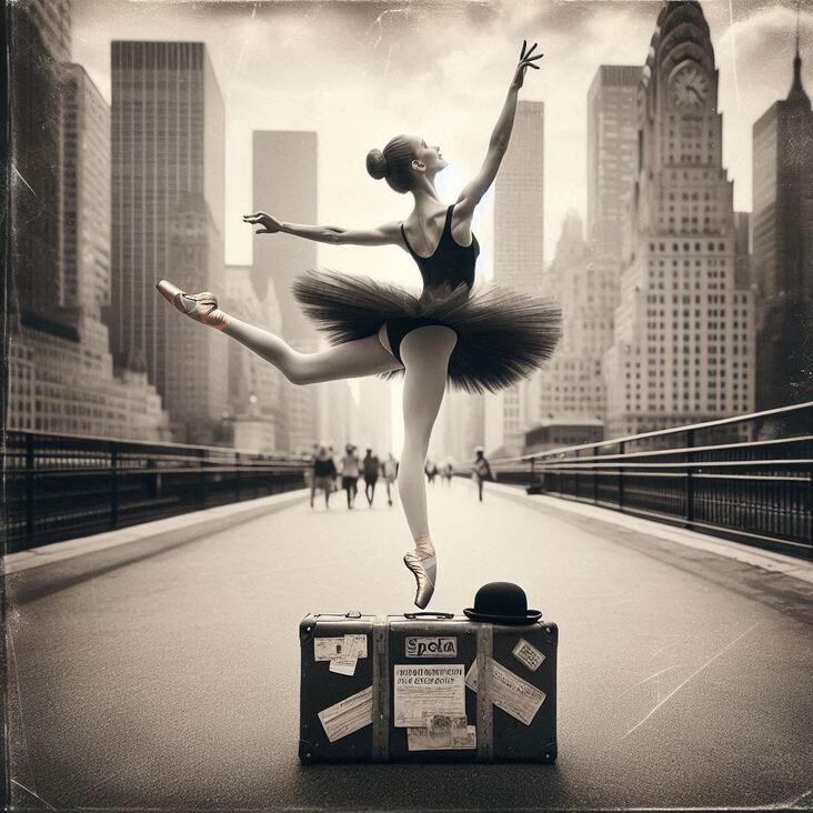 #PinkTutuBlogNYC Monday 2027-05-31 she danced in New York City