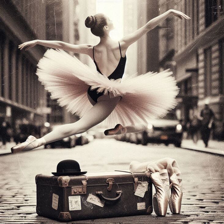 #PinkTutuBlogNYC Monday 2027-06-28 she danced in New York City