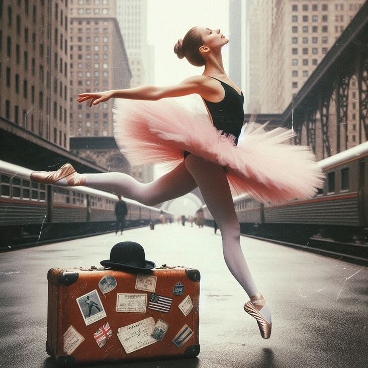 #PinkTutuBlogNYC Monday 2027-08-02 she danced in New York City