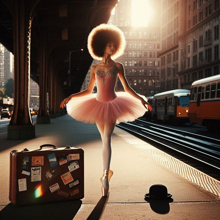 #PinkTutuBlogNYC Monday 2027-10-04 she danced in New York City