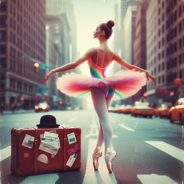 #PinkTutuBlogNYC Monday 2027-10-11 she danced in New York City